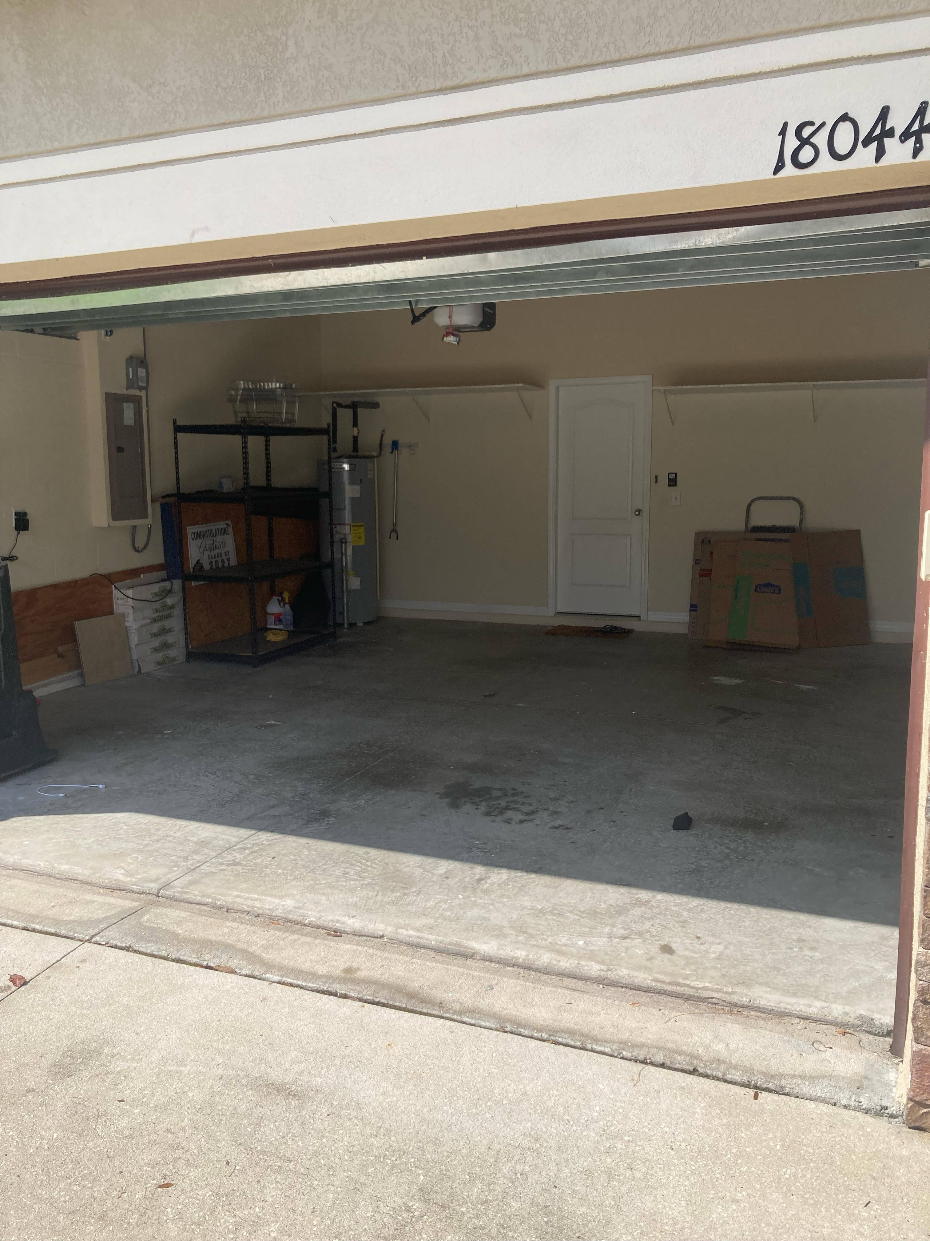 After junk removal