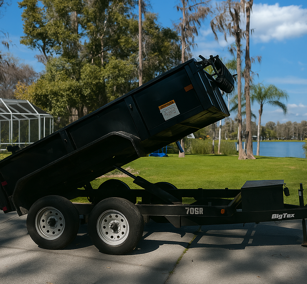 Junk removal truck